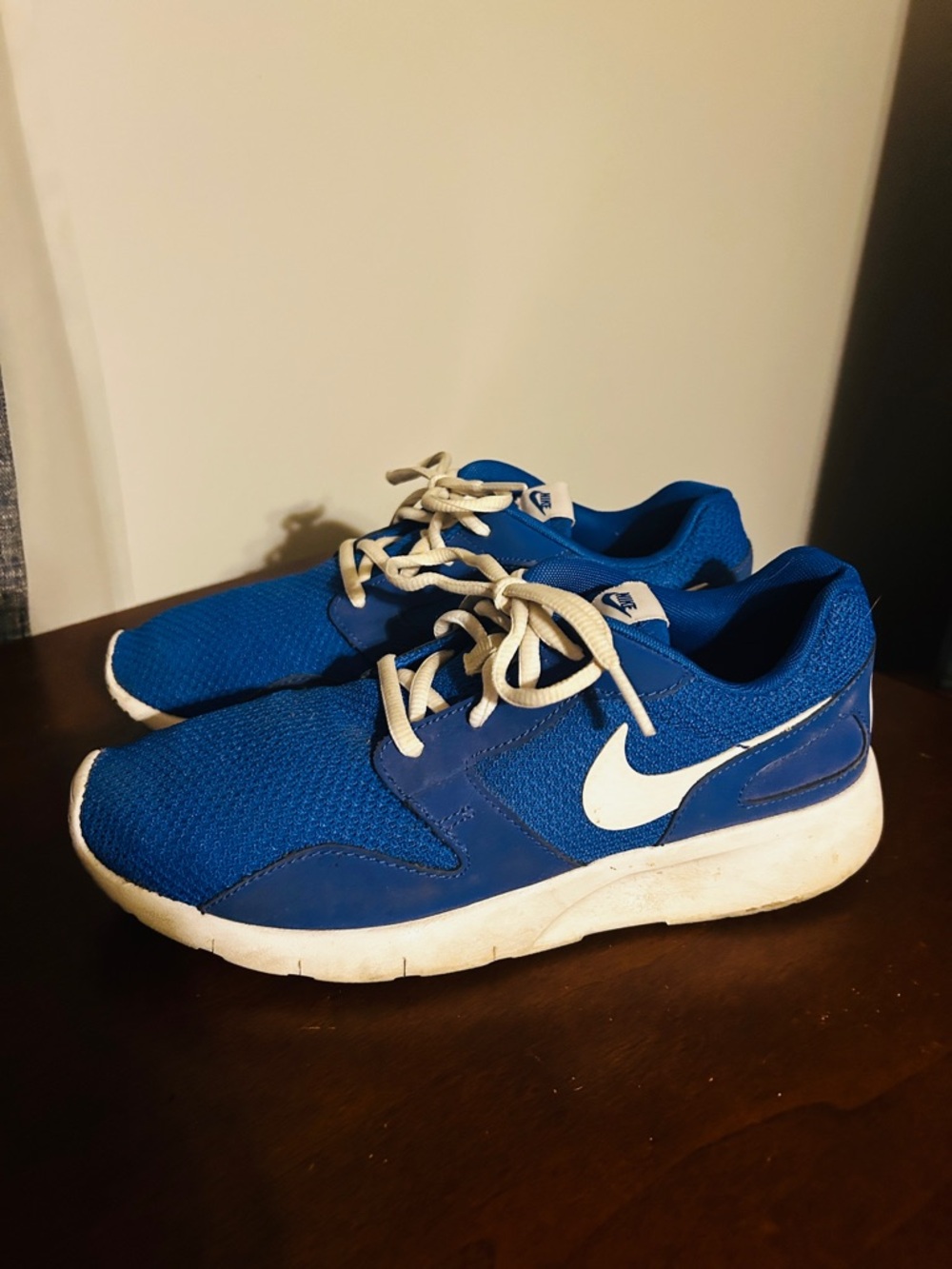 Nike Kids Blue and White Athletic Sneakers